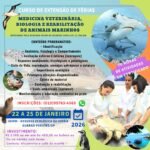 CURSO DE EXTENSÃO DE FÉRIAS JANEIRO 2026 – MEDICINA VETERINÁRIA, BIOLOGIA E REABILITAÇÃO DE ANIMAIS MARINHOS